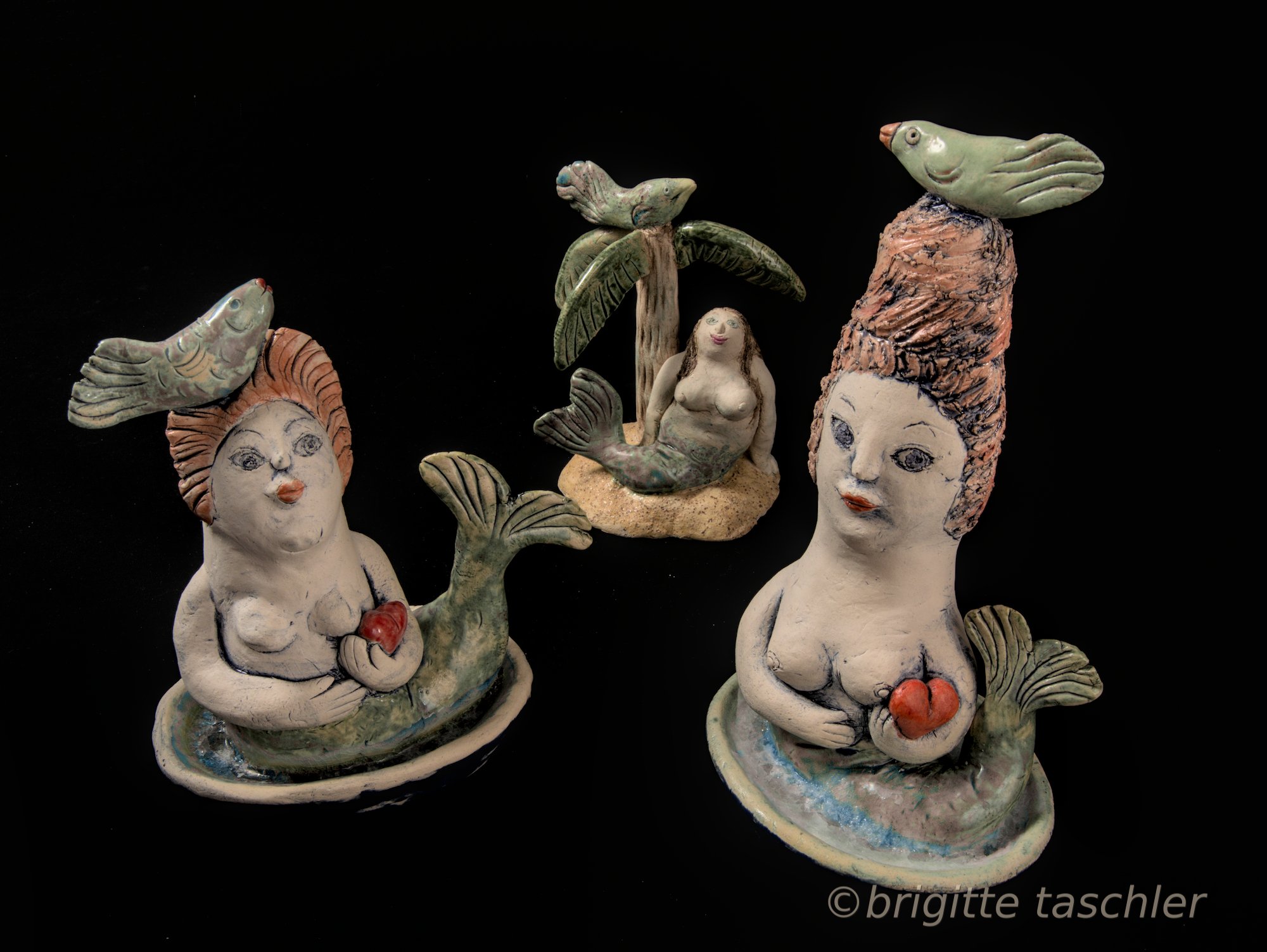 Kleine Nixen - © 2025 (Kachel), Kunstobjekt|Skulptur|Kleine-Nixen, Künstler|Taschler, Brigitte foto: 01/2025