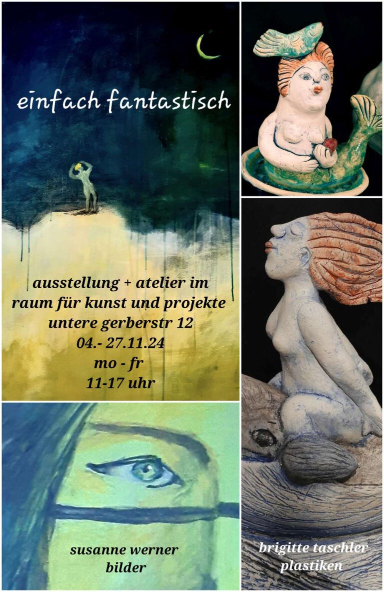 Plakat Ausstellung November 2024, Reutlingen